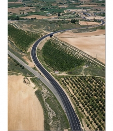 Eurofinsa construyendo futuro.Carretera variante de Alcañiz,Badajoz.España
